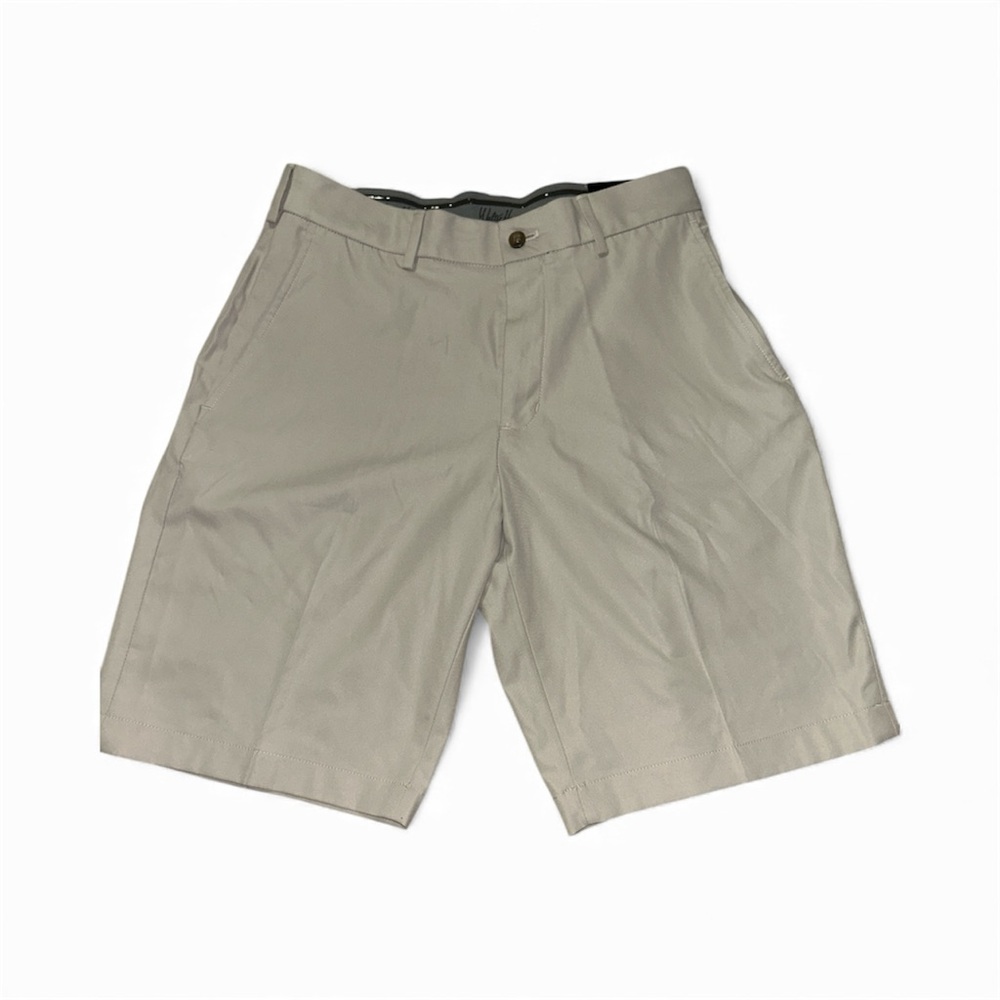 NWT Walter Hagen Men's Flat Front Golf Shorts Perfect 11 wrinkle resistant 32